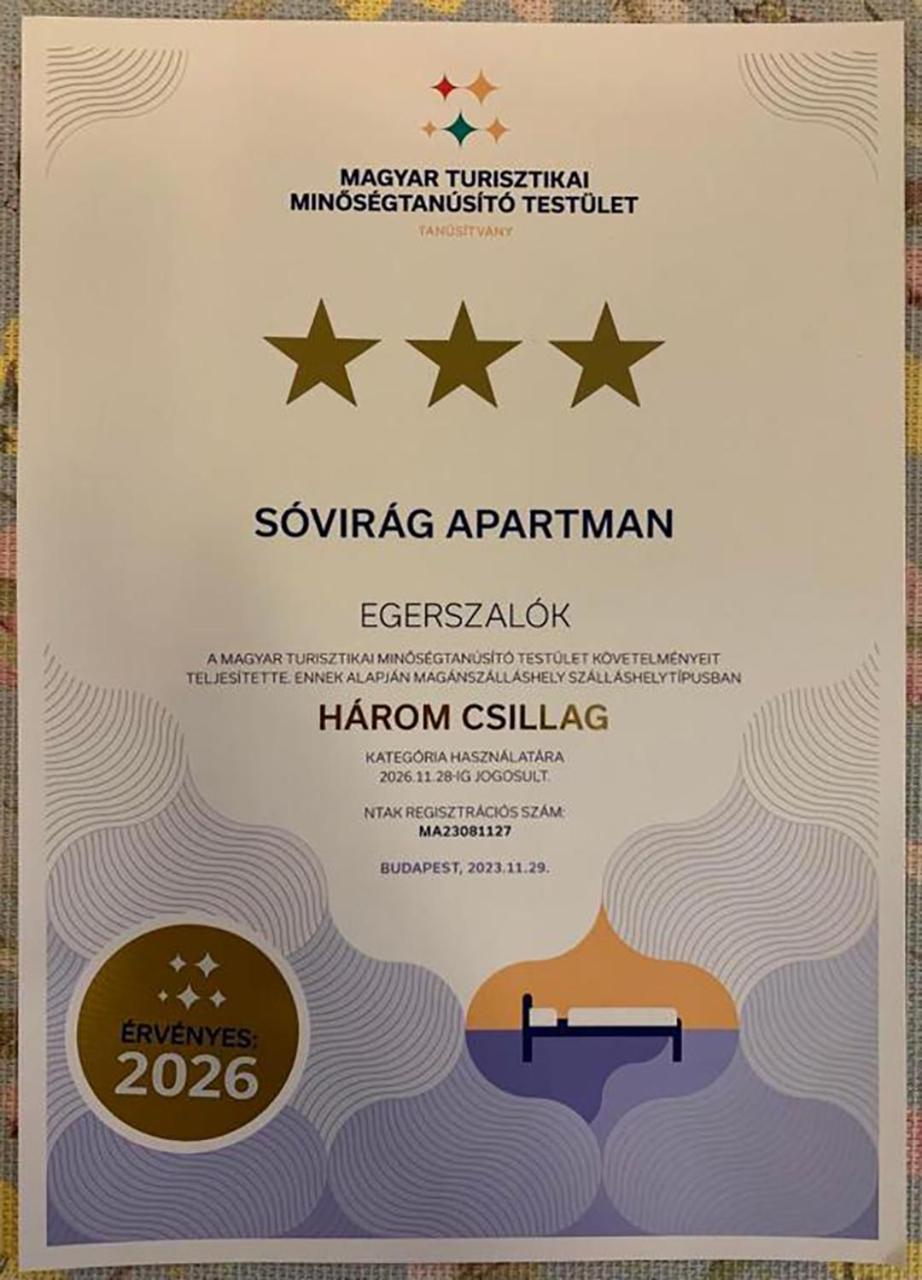 Sovirag Apartman 艾格扎洛克 外观 照片